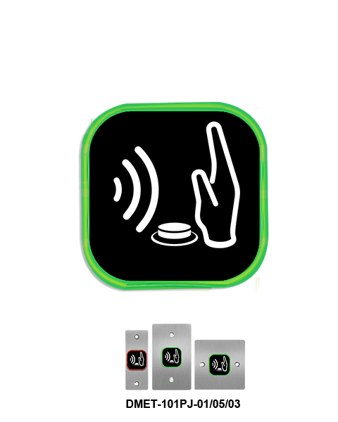 SOYAL AR-101-PBI-S SOYAL 紅外線免接觸開門按鈕（方型）