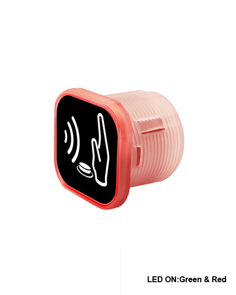 SOYAL AR-101-PBI-S SOYAL 紅外線免接觸開門按鈕（方型） 圖片 2