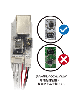 SOYAL AR-MDL-POE-12V12W SOYAL PoE 供電分離模組 12V/12W 圖片 4