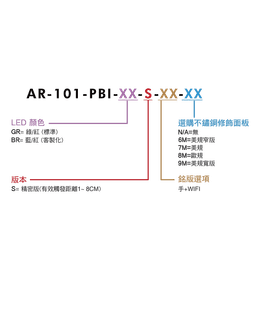 SOYAL AR-101-PBI-S SOYAL 紅外線免接觸開門按鈕（方型） 圖片 6