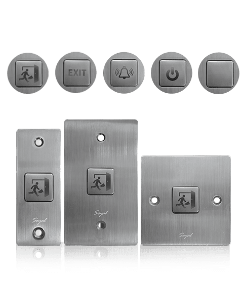 SOYAL AR-PB5 SOYAL AR-PB5 不鏽鋼開門按鈕