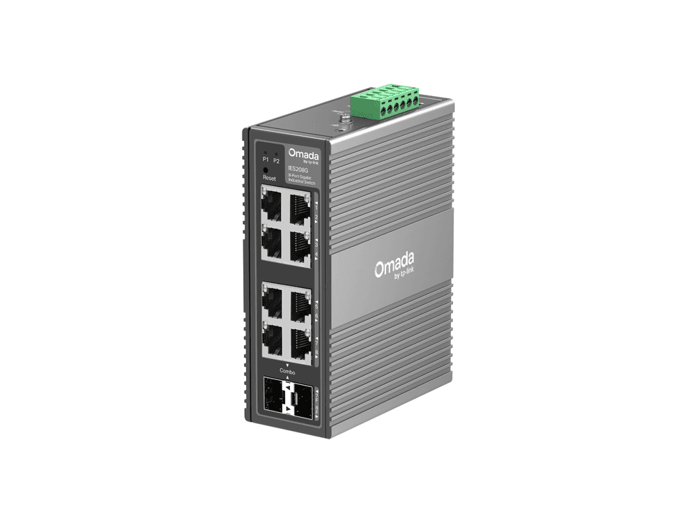 TP-Link Omada IES208G 官方產品外觀