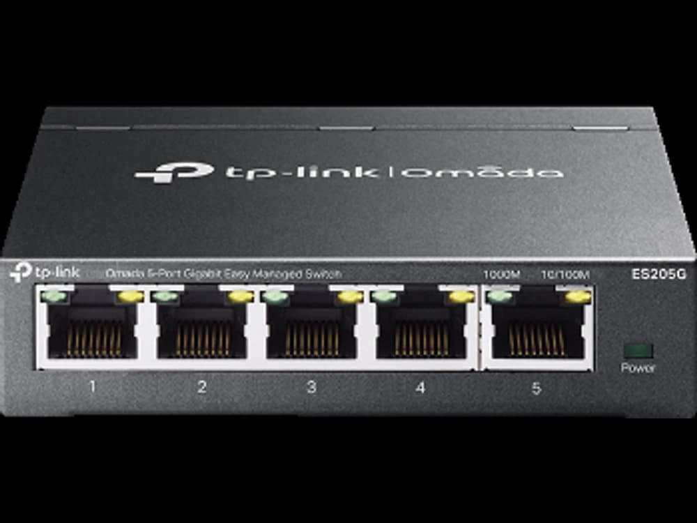 TP-Link ES205G ES205G Omada 5 埠 Gigabit 簡易管理型交換器