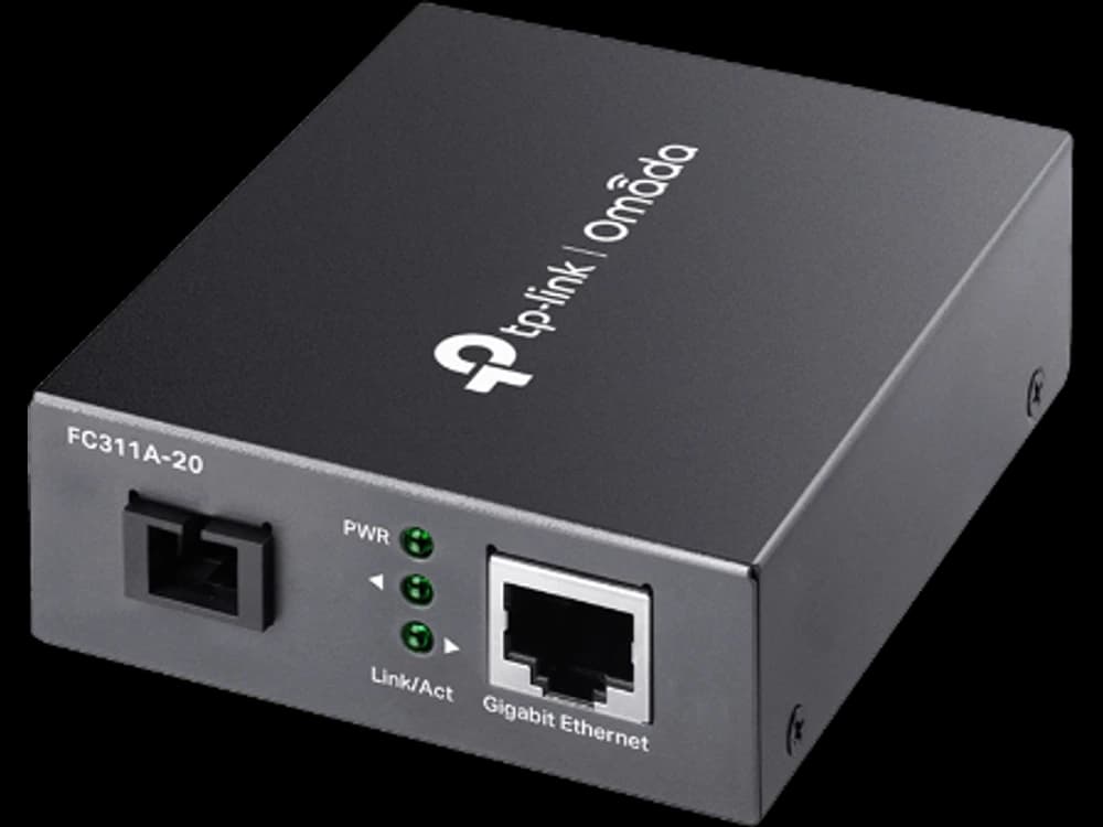 TP-Link FC311A-20 FC311A-20 Omada Gigabit WDM 乙太網路轉光纖轉換器(單模單芯)