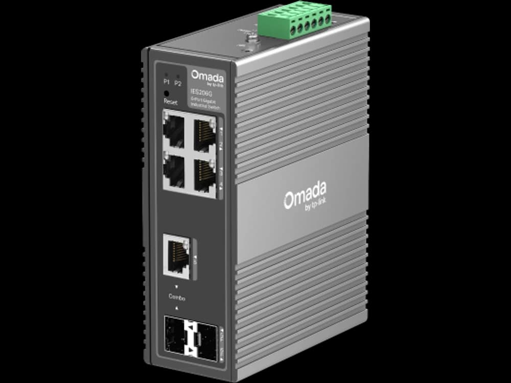 TP-Link IES206G IES206G Omada 6 埠 Gigabit 工業級簡易管理型交換器