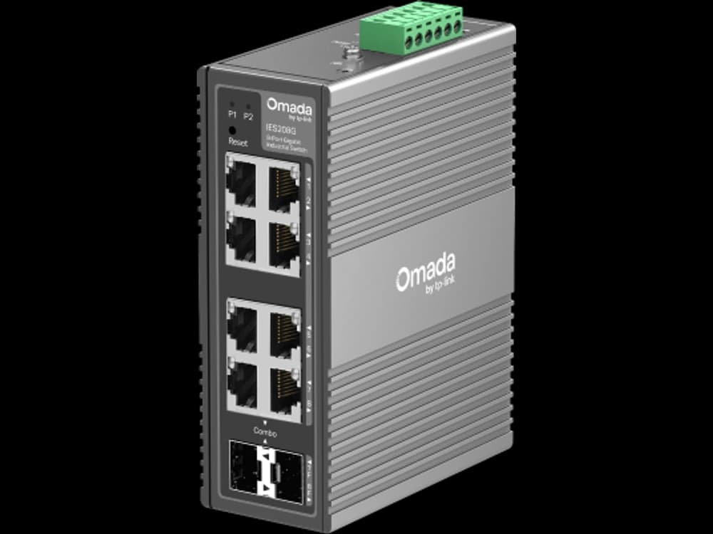 TP-Link IES208G IES208G Omada 8 埠 Gigabit 工業級簡易管理型交換器