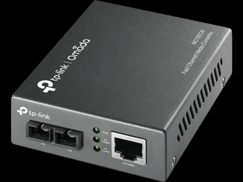 TP-Link MC100CM MC100CM 10/100Mbps 乙太網路轉光纖轉換器(多模雙芯)