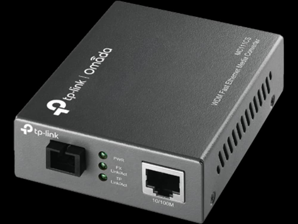 TP-Link MC111CS MC111CS 10/100Mbps WDM 乙太網路轉光纖轉換器(單模單芯)