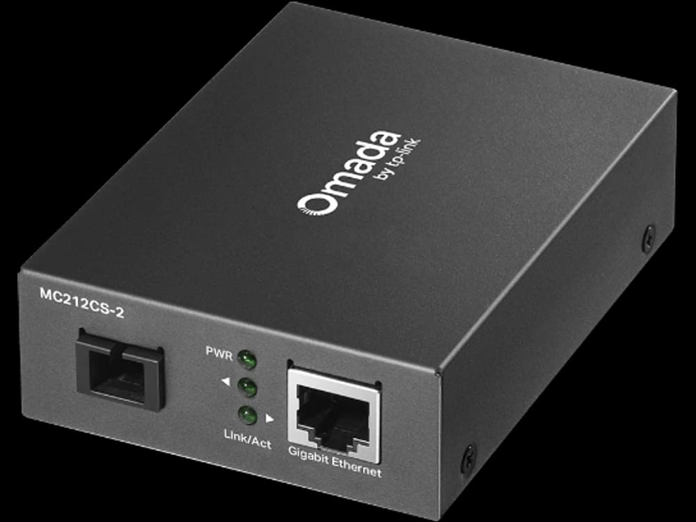 TP-Link MC212CS-2 MC212CS-2 Omada Gigabit WDM 光電轉換器(單模單芯)