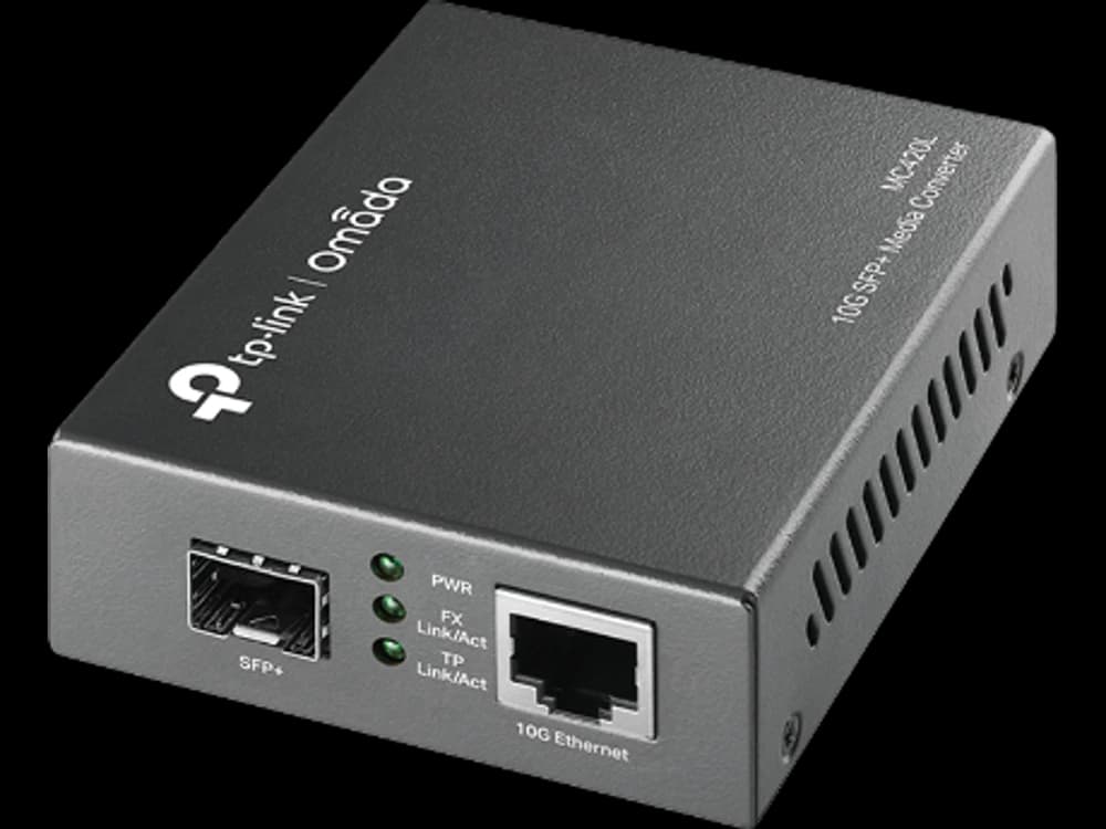 TP-Link MC420L MC420L Omada 10G Multi-Gigabit SFP+ 乙太網路轉光纖轉換器