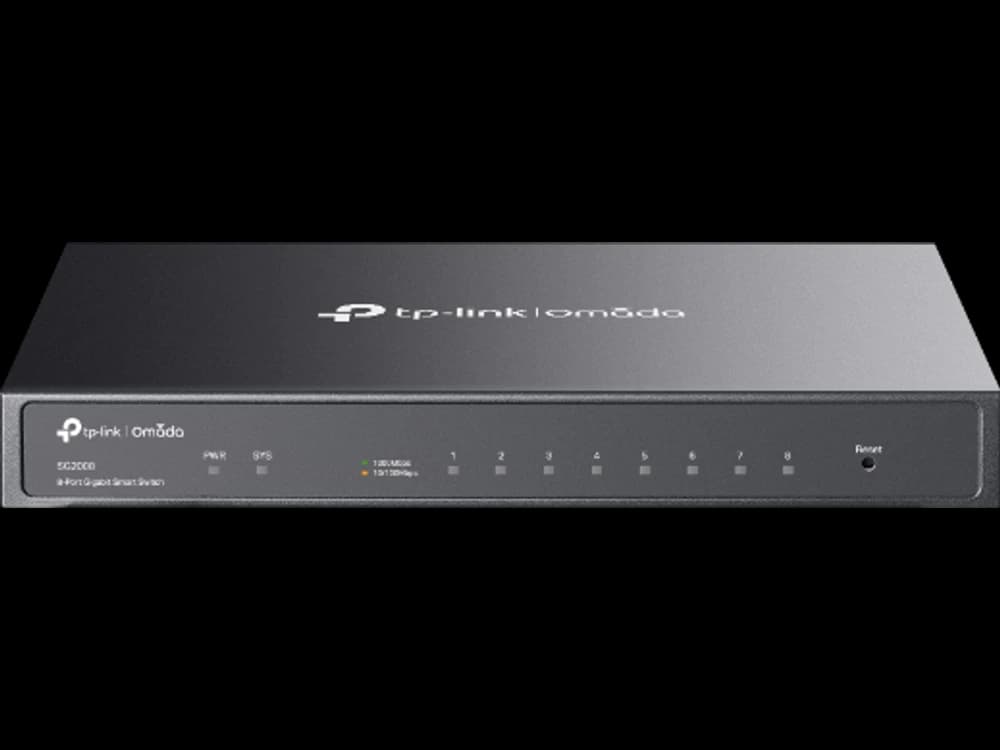 TP-Link SG2008 SG2008 Omada 8 埠 Gigabit 智慧型交換器