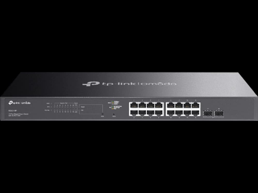 TP-Link SG2218P SG2218P Omada 18 埠 Gigabit 智慧型交換器 (含 16 埠 PoE+)