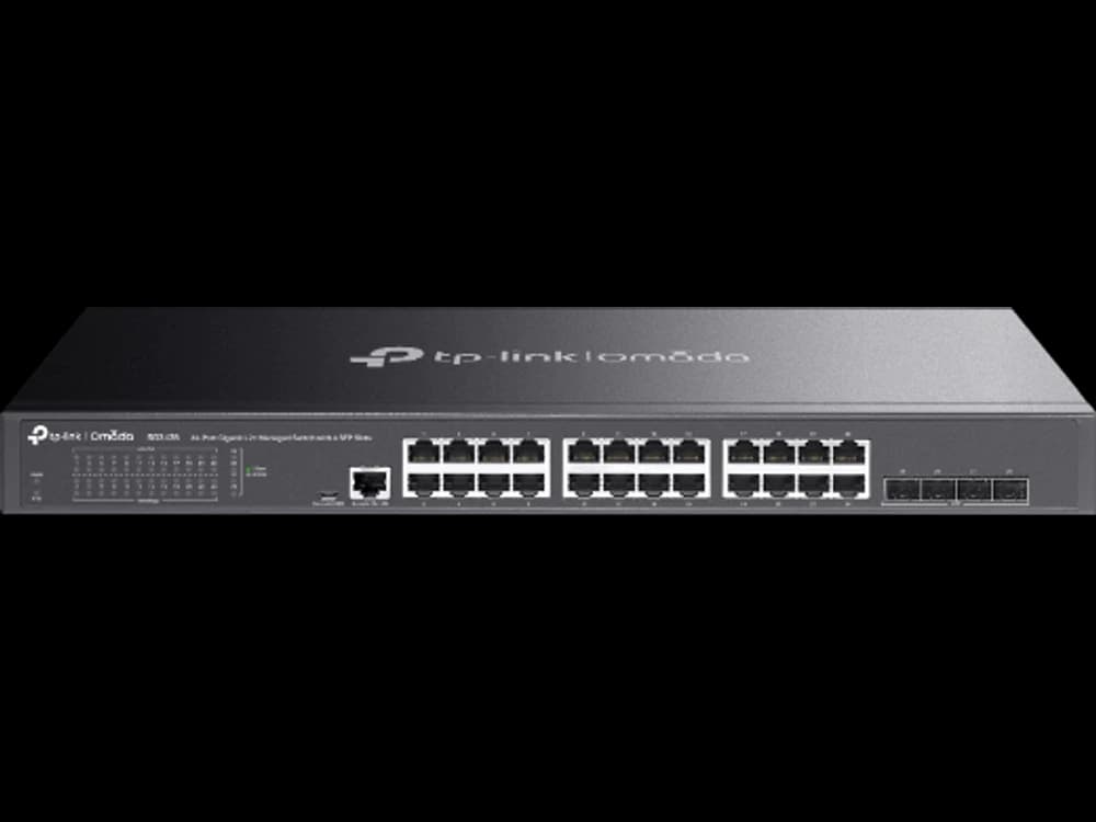 TP-Link SG3428 SG3428 Omada 24 埠 Gigabit L2+ 管理型交換器 (含 4 埠 SFP)