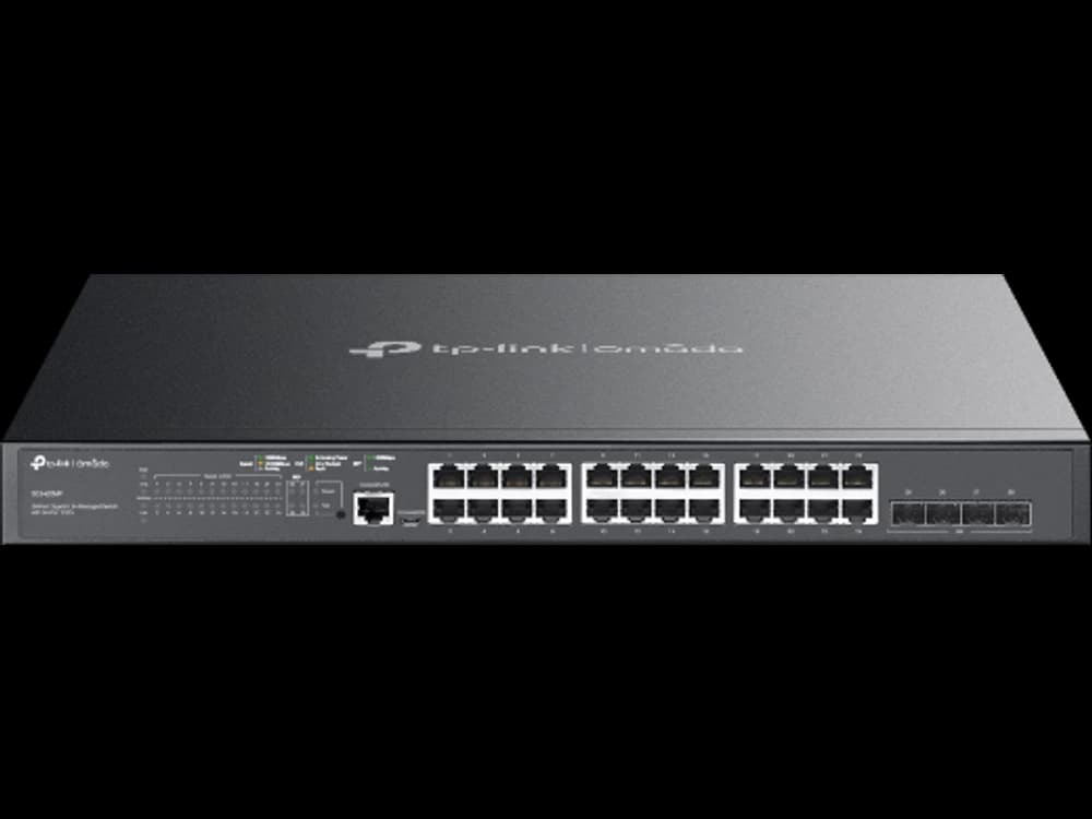 TP-Link SG3428MP SG3428MP Omada 28 埠 Gigabit L2+ 管理型交換器 (含 24 埠 PoE+)