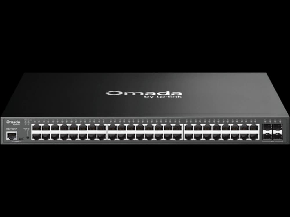 TP-Link SG3452XP SG3452XP Omada Access Plus 48 埠 Gigabit 和 4 埠 10GE SFP+ 交換器（含 48 埠 PoE+）