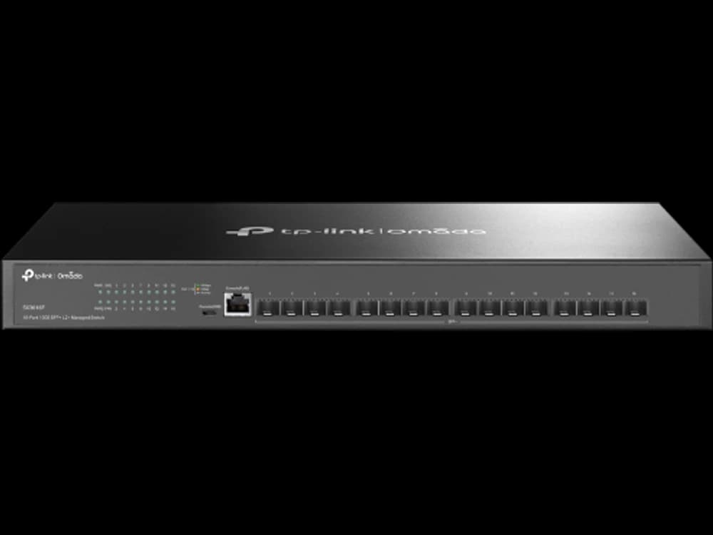 TP-Link SX3016F SX3016F Omada 16 埠 10GE SFP+ L2+ 管理型交換器