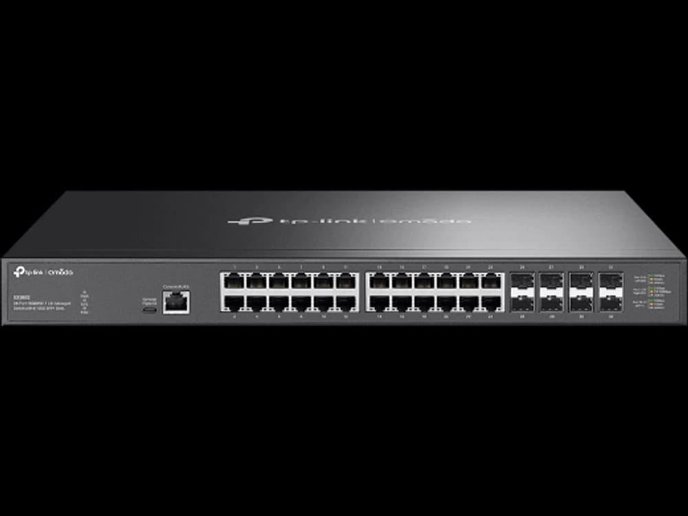 TP-Link SX3832 SX3832 Omada 24 埠 10GBASE-T L2+ 管理型交換器 (含 8 埠 10GE SFP+ 插槽)