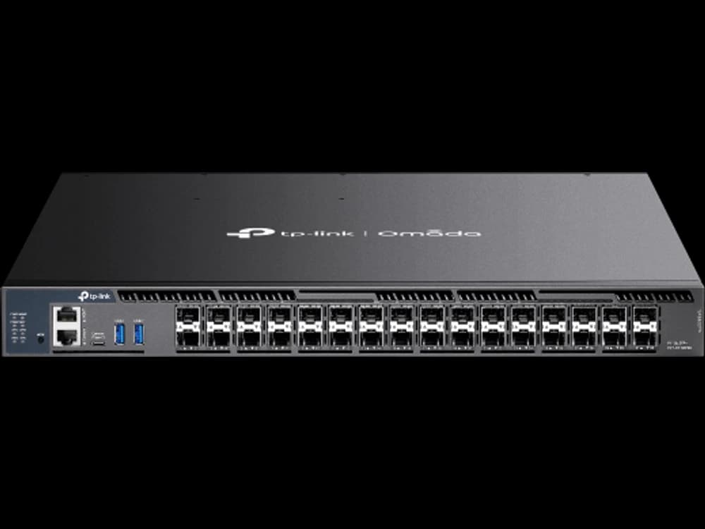 TP-Link SX6632YF SX6632YF Omada 26 埠 10G 可堆疊 L3 管理型匯聚交換器 (含 6 個 25G 插槽)