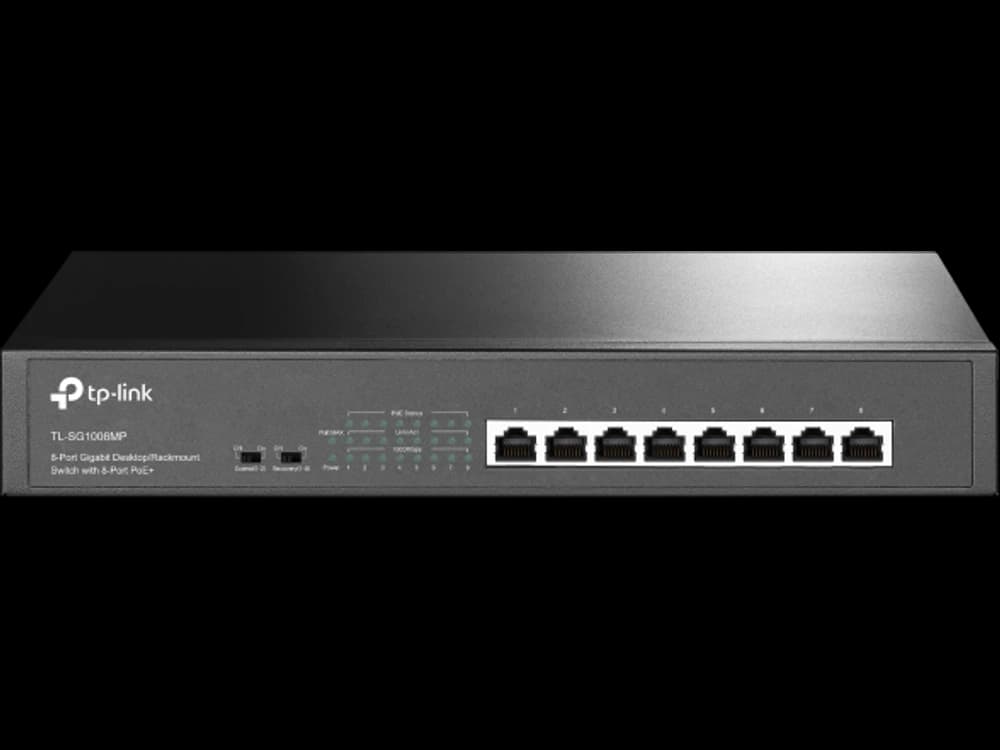 TP-Link TL-SG1008MP TL-SG1008MP 8 埠 Gigabit 桌上型/機架式交換器(含 8 埠 PoE+)