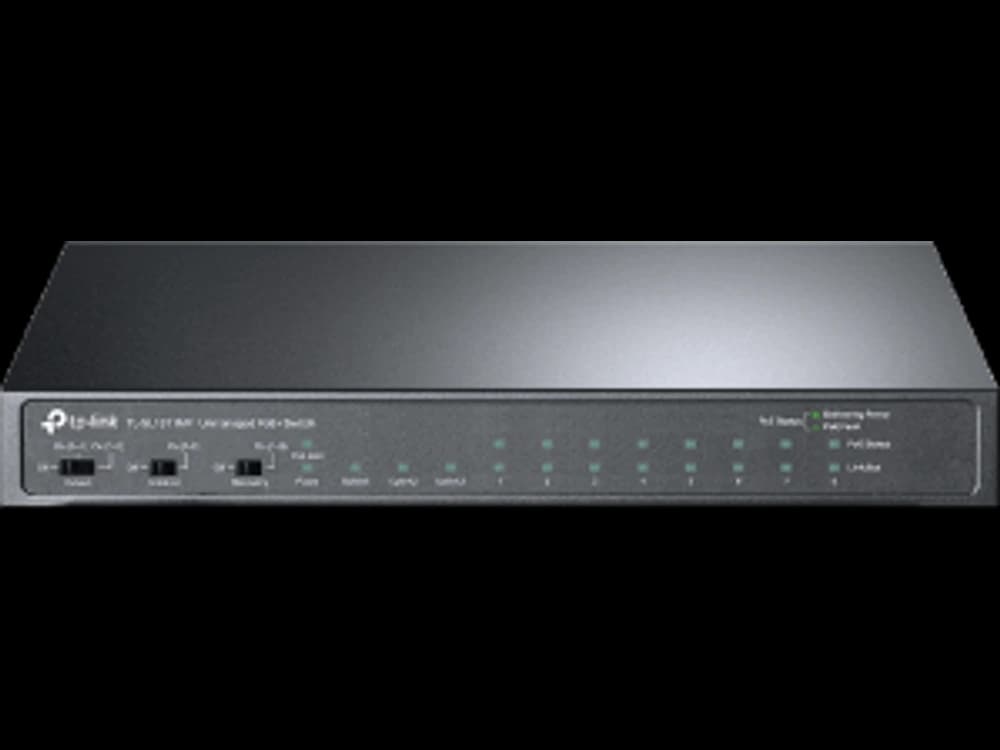 TP-Link TL-SL1311MP TL-SL1311MP 8埠 10/100Mbps + 3埠 Gigabit 桌上型交換器(含8埠 PoE+)