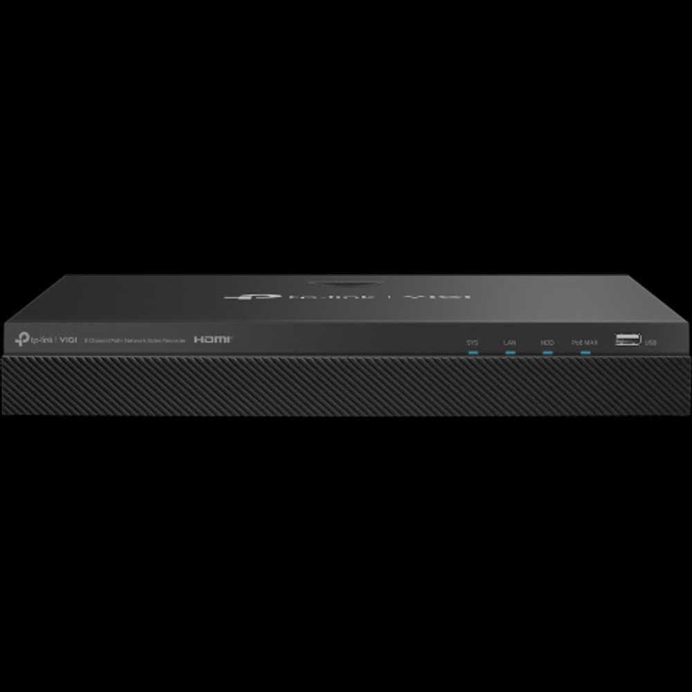 VIGI VIGI NVR2008H-8MP VIGI NVR2008H-8MP 8 路 PoE+ NVR 錄影主機