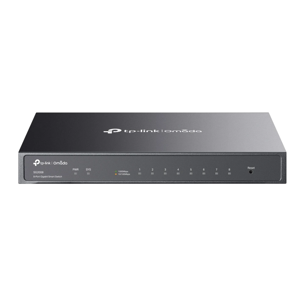TP-Link SG2008 SG2008 8 埠 Gigabit 智慧型交換器
