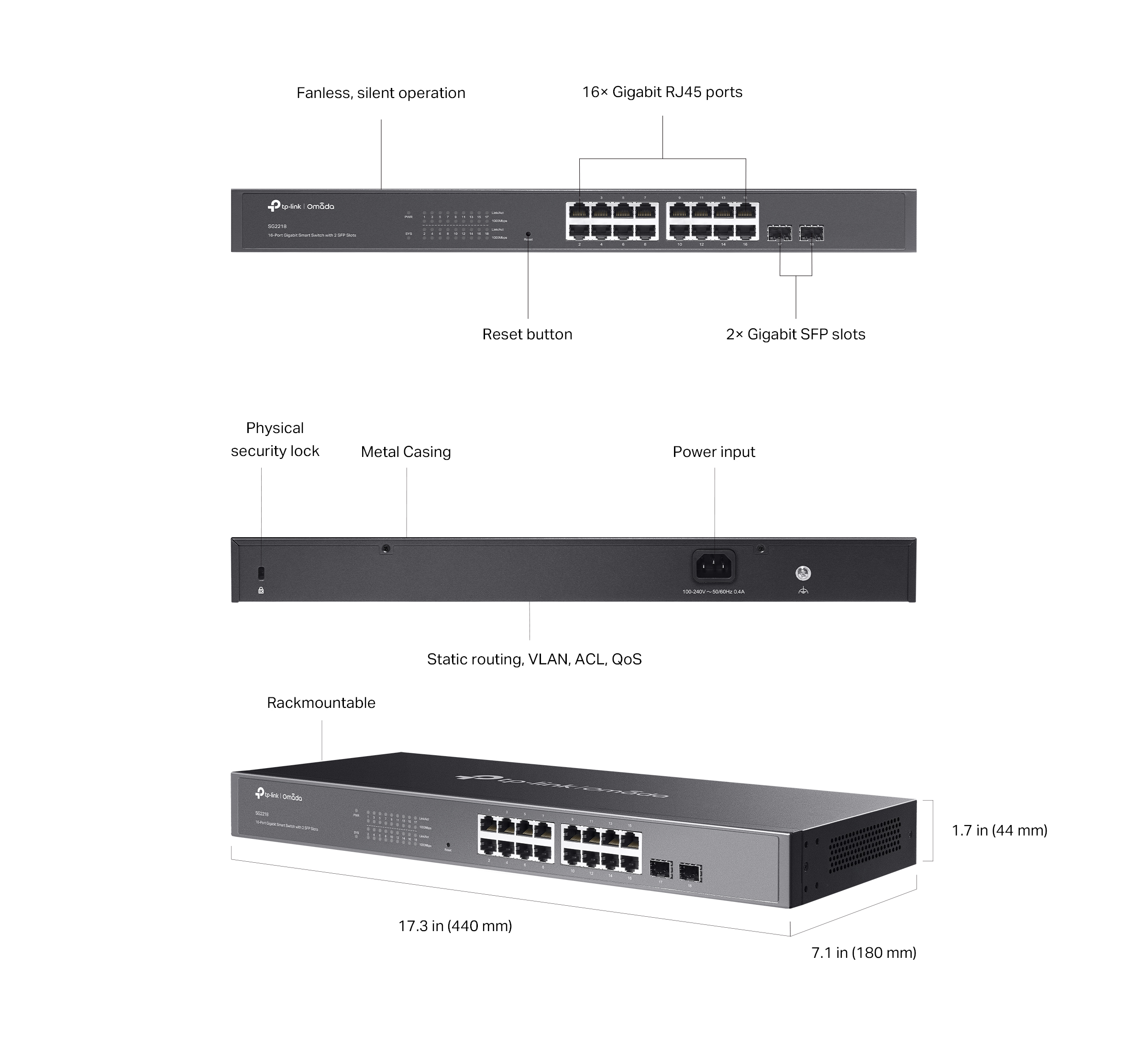 18-Port Gigabit Smart Switch 產品圖片 1