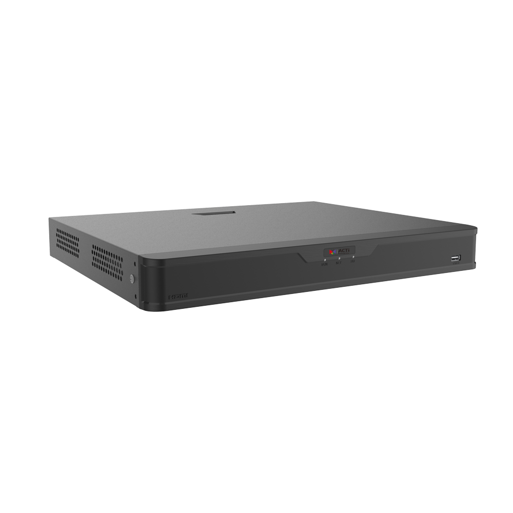 ZNR-222P 16路PoE 2硬碟 NVR主機2 Bay 16 路 內建 16 頻道